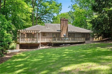 Welcome to an enchanting ranch-style residence nestled in the on Brookfield Country Club in Georgia - for sale on GolfHomes.com, golf home, golf lot