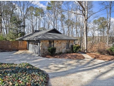 Welcome to an enchanting ranch-style residence nestled in the on Brookfield Country Club in Georgia - for sale on GolfHomes.com, golf home, golf lot