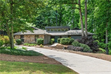 Welcome to an enchanting ranch-style residence nestled in the on Brookfield Country Club in Georgia - for sale on GolfHomes.com, golf home, golf lot