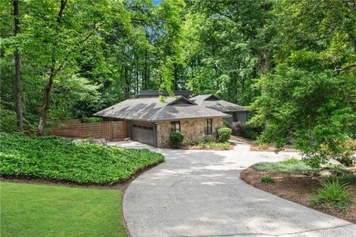 Welcome to an enchanting ranch-style residence nestled in the on Brookfield Country Club in Georgia - for sale on GolfHomes.com, golf home, golf lot