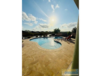 Experience refined lakefront living in this beautifully on South Padre Island Golf Club in Texas - for sale on GolfHomes.com, golf home, golf lot