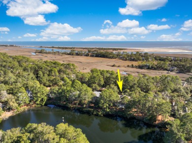 Imagine sitting on your near full wrap around deck enjoying on The Seabrook Island Club in South Carolina - for sale on GolfHomes.com, golf home, golf lot