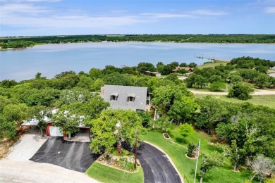 Stunning Log Cabin with breathtaking panoramic views of Lake on Nocona Hills Golf Course in Texas - for sale on GolfHomes.com, golf home, golf lot