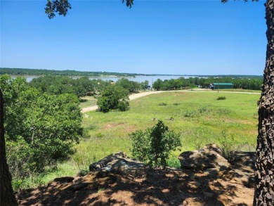 Stunning Log Cabin with breathtaking panoramic views of Lake on Nocona Hills Golf Course in Texas - for sale on GolfHomes.com, golf home, golf lot
