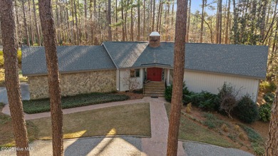 This one-of-a-kind ranch style home is beautifully positioned on on Deercroft Golf and Country Club in North Carolina - for sale on GolfHomes.com, golf home, golf lot