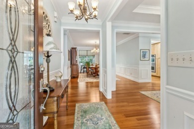 Nestled in a private cul-de-sac on one of the largest lots in on The Fairways at Laurel Canyon in Georgia - for sale on GolfHomes.com, golf home, golf lot