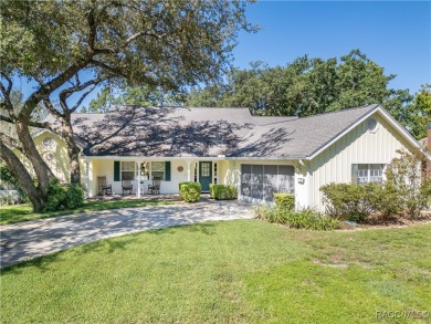 Cozy Front Porch & Move-In Ready Home in Oak Village at on Sugarmill Woods Golf and Country Club in Florida - for sale on GolfHomes.com, golf home, golf lot