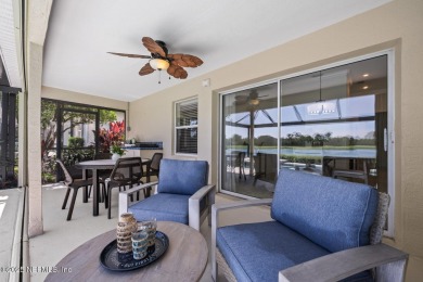 The great room beckons with a view overlooking a 12' x 35' on Grand Haven Golf Club in Florida - for sale on GolfHomes.com, golf home, golf lot