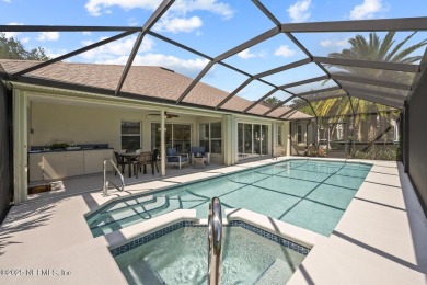 The great room beckons with a view overlooking a 12' x 35' on Grand Haven Golf Club in Florida - for sale on GolfHomes.com, golf home, golf lot