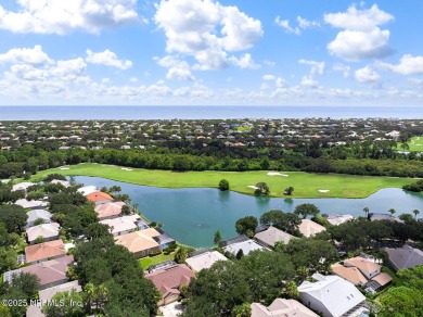 The great room beckons with a view overlooking a 12' x 35' on Grand Haven Golf Club in Florida - for sale on GolfHomes.com, golf home, golf lot