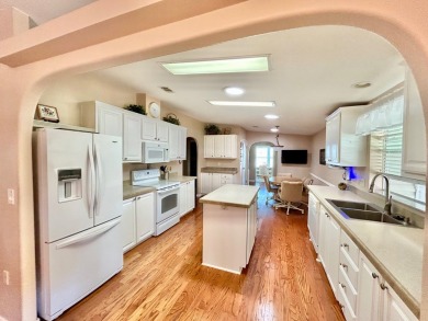 This spacious FULLY furnished mobile home, located in the on Sun n Lake Golf and Country Club in Florida - for sale on GolfHomes.com, golf home, golf lot