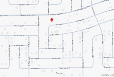 INVESTOR AND BUILDER ALERT!! 1/4 acre parcel in Citrus Springs!! on Citrus Springs Country Club in Florida - for sale on GolfHomes.com, golf home, golf lot