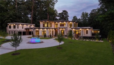 First of a kind in Atlanta! Ultra Custom and Ultra Luxury Modern on Bobby Jones Golf Club in Georgia - for sale on GolfHomes.com, golf home, golf lot
