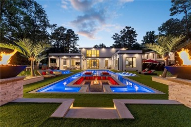 First of a kind in Atlanta! Ultra Custom and Ultra Luxury Modern on Bobby Jones Golf Club in Georgia - for sale on GolfHomes.com, golf home, golf lot