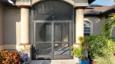 This impeccably maintained and beautifully designed waterfront on Burnt Store Golf Club in Florida - for sale on GolfHomes.com, golf home, golf lot