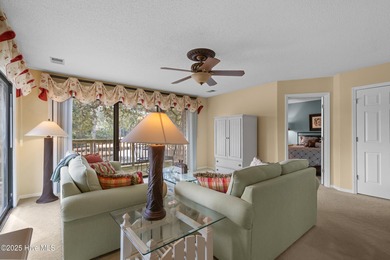 Discover easy coastal living in this desirable 2-bedroom, 2-bath on Oyster Bay Golf Links in North Carolina - for sale on GolfHomes.com, golf home, golf lot