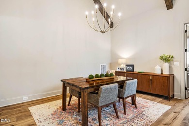 Stunning custom ''Brighton Farmhouse'' by Homes By Dickerson in on Croasdaile Country Club in North Carolina - for sale on GolfHomes.com, golf home, golf lot