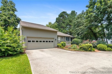 Beautiful flowing split bedroom ranch floor plan situated on the on Carolina Trace Country Club in North Carolina - for sale on GolfHomes.com, golf home, golf lot
