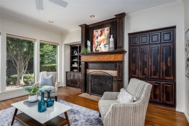 Let the golf cart paths welcome you to this refined single-story on Stonebridge Ranch Country Club in Texas - for sale on GolfHomes.com, golf home, golf lot