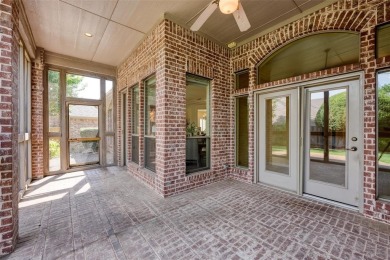 Let the golf cart paths welcome you to this refined single-story on Stonebridge Ranch Country Club in Texas - for sale on GolfHomes.com, golf home, golf lot