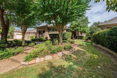 Let the golf cart paths welcome you to this refined single-story on Stonebridge Ranch Country Club in Texas - for sale on GolfHomes.com, golf home, golf lot