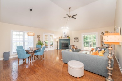 This stunning 3-bedroom, 2-bath home with a spacious flex room on The Golf Club At Cedar Creek in South Carolina - for sale on GolfHomes.com, golf home, golf lot