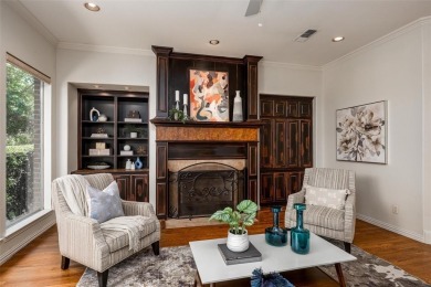 Let the golf cart paths welcome you to this refined single-story on Stonebridge Ranch Country Club in Texas - for sale on GolfHomes.com, golf home, golf lot
