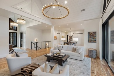 Completed in 2021, this beautifully crafted mountain home offers on Cullasaja Club in North Carolina - for sale on GolfHomes.com, golf home, golf lot