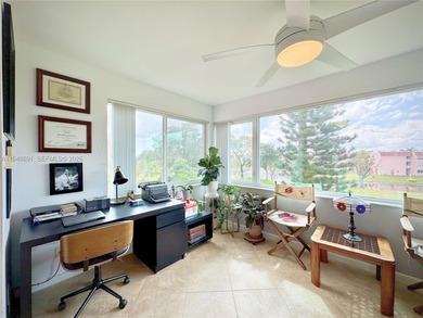 Immaculate and beautifully updated unit in a desirable 55+ on Sunrise Lakes Phase III in Florida - for sale on GolfHomes.com, golf home, golf lot