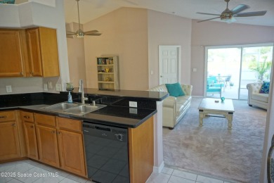 This 3 bedroom 2 bathroom home with high ceilings and relaxing on Majors Golf Club At Bayside Lakes in Florida - for sale on GolfHomes.com, golf home, golf lot