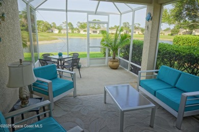 This 3 bedroom 2 bathroom home with high ceilings and relaxing on Majors Golf Club At Bayside Lakes in Florida - for sale on GolfHomes.com, golf home, golf lot