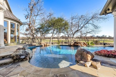 The backyard view of the King's golf course, White Rock Creek on Gleneagles Country Club in Texas - for sale on GolfHomes.com, golf home, golf lot