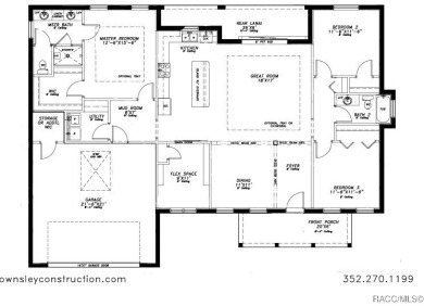 This 3/2/2 is brand new and sits on a third of an acre nicely on Citrus Springs Country Club in Florida - for sale on GolfHomes.com, golf home, golf lot