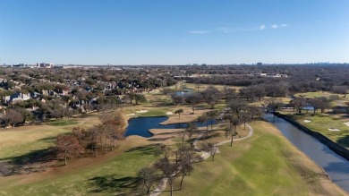 The backyard view of the King's golf course, White Rock Creek on Gleneagles Country Club in Texas - for sale on GolfHomes.com, golf home, golf lot