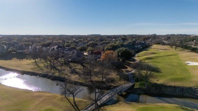 The backyard view of the King's golf course, White Rock Creek on Gleneagles Country Club in Texas - for sale on GolfHomes.com, golf home, golf lot