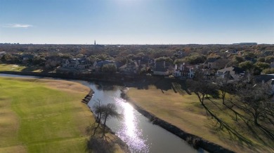 The backyard view of the King's golf course, White Rock Creek on Gleneagles Country Club in Texas - for sale on GolfHomes.com, golf home, golf lot