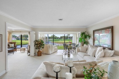 Enjoy gorgeous golf course and lake views from this stunning on Quail Ridge Golf Course and Country Club in Florida - for sale on GolfHomes.com, golf home, golf lot