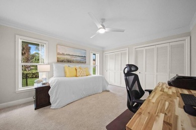 This 4BR/3BA CBS pool home sits on a private 1-acre cul-de-sac on Evergreen Club in Florida - for sale on GolfHomes.com, golf home, golf lot