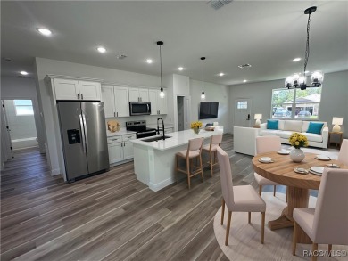 Discover this stunning, brand-new home in Citrus Springs on Citrus Springs Country Club in Florida - for sale on GolfHomes.com, golf home, golf lot