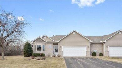 Beautifully set on a peaceful lot overlooking the 7th hole of on Majestic Oaks Golf Club  in Minnesota - for sale on GolfHomes.com, golf home, golf lot