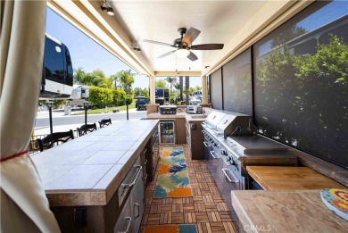 Fully Screened in Allumawood Build-Out with food Island, dining on Rancho California RV Resort in California - for sale on GolfHomes.com, golf home, golf lot