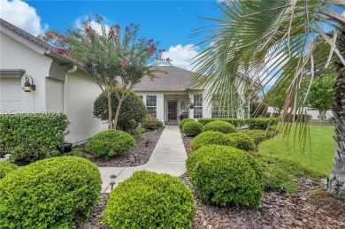 Located in Sun City Hilton Head, this charming Hatteras model on Hidden Cypress Golf Club in South Carolina - for sale on GolfHomes.com, golf home, golf lot