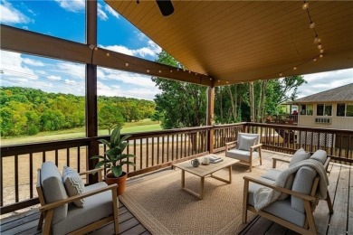 Wake up to golf course views from your covered deck--this on Bella Vista Country Club - Scottsdale in Arkansas - for sale on GolfHomes.com, golf home, golf lot