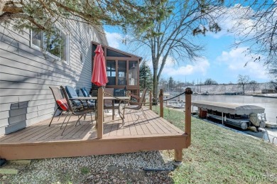 Get ready to Jump into Lake Life! This updated lakefront home on on Lake Saint Louis Par 3 in Missouri - for sale on GolfHomes.com, golf home, golf lot