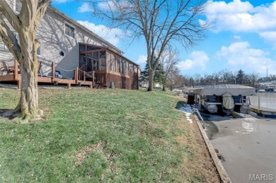 Get ready to Jump into Lake Life! This updated lakefront home on on Lake Saint Louis Par 3 in Missouri - for sale on GolfHomes.com, golf home, golf lot