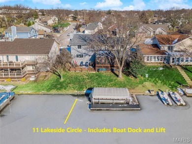 Get ready to Jump into Lake Life! This updated lakefront home on on Lake Saint Louis Par 3 in Missouri - for sale on GolfHomes.com, golf home, golf lot