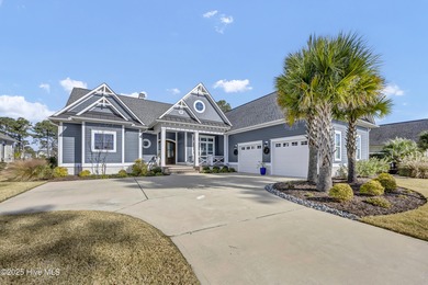 This exceptional home blends refined finishes, thoughtful design on Cape Fear National At Brunswick Forest in North Carolina - for sale on GolfHomes.com, golf home, golf lot