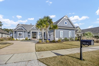 This exceptional home blends refined finishes, thoughtful design on Cape Fear National At Brunswick Forest in North Carolina - for sale on GolfHomes.com, golf home, golf lot
