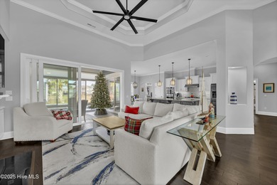 This exceptional home blends refined finishes, thoughtful design on Cape Fear National At Brunswick Forest in North Carolina - for sale on GolfHomes.com, golf home, golf lot