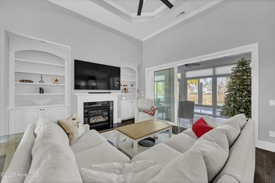 This exceptional home blends refined finishes, thoughtful design on Cape Fear National At Brunswick Forest in North Carolina - for sale on GolfHomes.com, golf home, golf lot